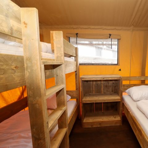 Safarizelt 8 Personen - Campingplatz Liefrange - Safarizelt