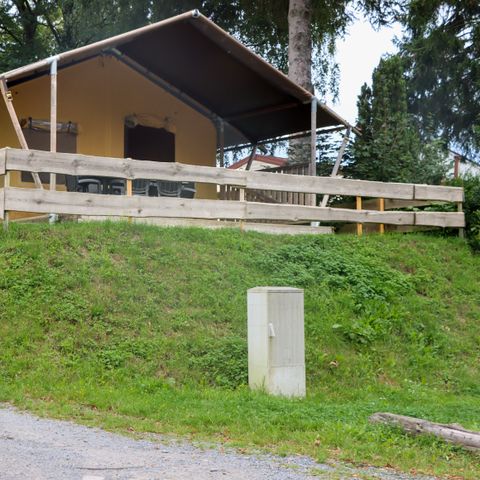 Safarizelt 8 Personen - Campingplatz Liefrange - Safarizelt