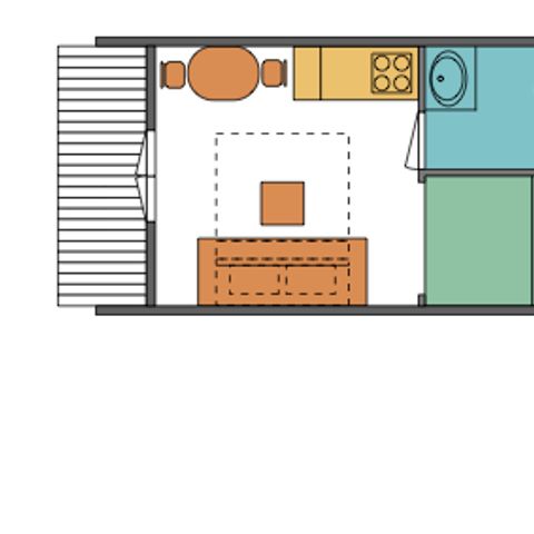 AUßERGEWÖHNLICHE UNTERKUNFT 3 Personen - Blockhaus XL Pod