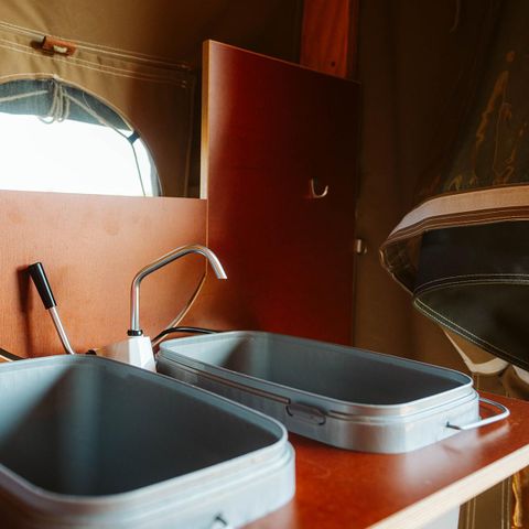 Safarizelt 4 Personen - Zelt zum Umwickeln