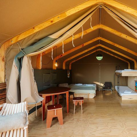 SafariZelt 4 Personen - Zelt zum Umwickeln