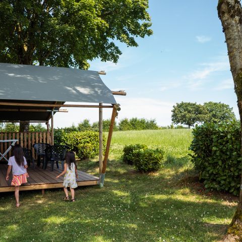 SafariZelt 6 Personen - Camping Um Bierg - Safarizelt 6 Personen