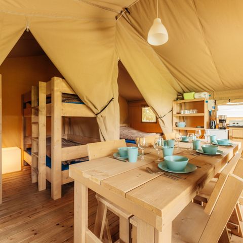 SafariZelt 6 Personen - Camping Braunlage - Safarizelt 6 Personen