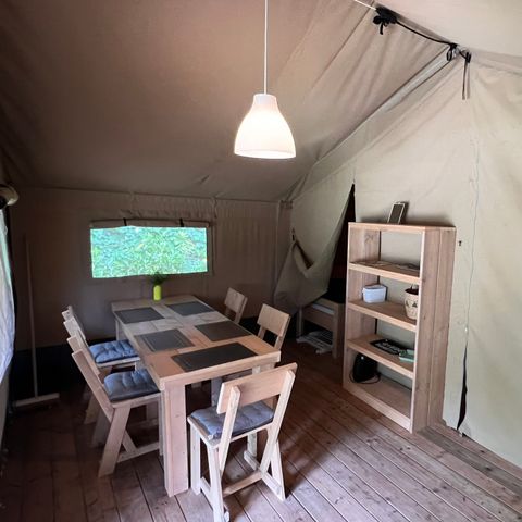 Safarizelt 5 Personen - einschließlich Toilette