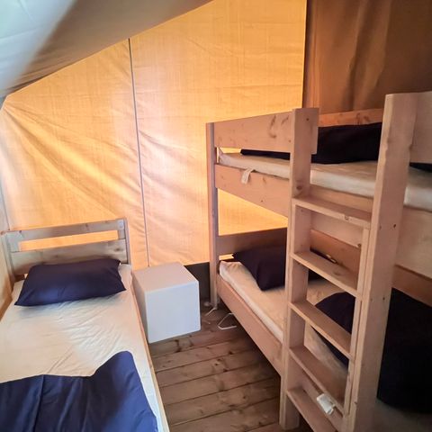 Safarizelt 5 Personen - einschließlich Toilette