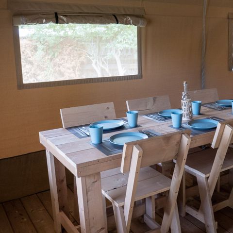 SafariZelt 6 Personen - mit Aussicht auf