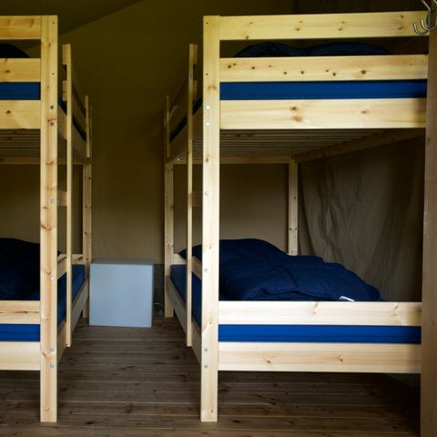 SafariZelt 6 Personen - mit Toilette