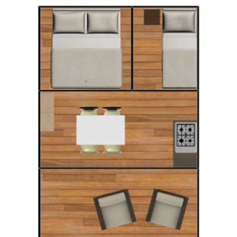 Safarizelt 4 Personen