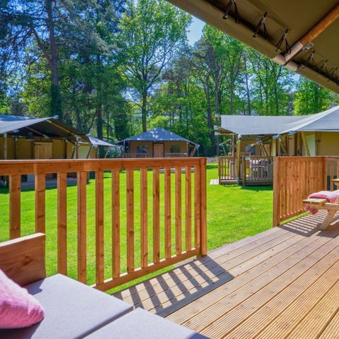 Safarizelt 6 Personen - einschließlich sanitärer Einrichtungen