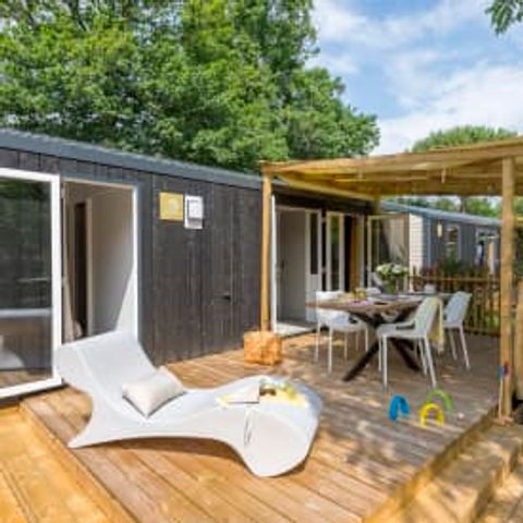 Mobilheim 4 Personen - Cottage Cocoon 4p 2ch 2Sdb Clim Premium