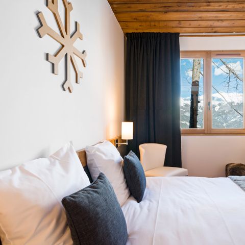 Zimmer 4 Personen - Deluxe Familienzimmer - Pistenblick & Balkon