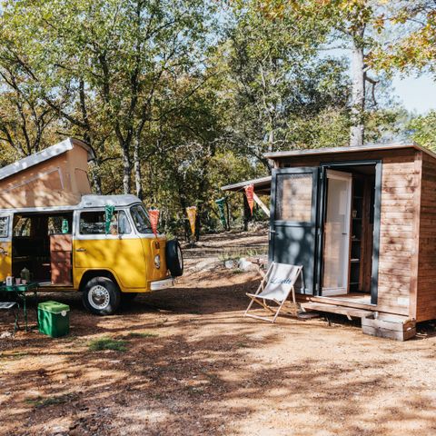 Stellplatz - Standort Sani Lodge