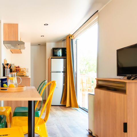 Mobilheim 5 Personen - Premium - 2 Schlafzimmer