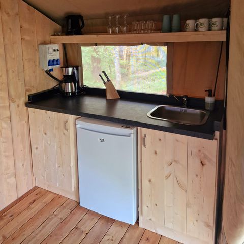 Safarizelt 6 Personen - einschließlich Toilette