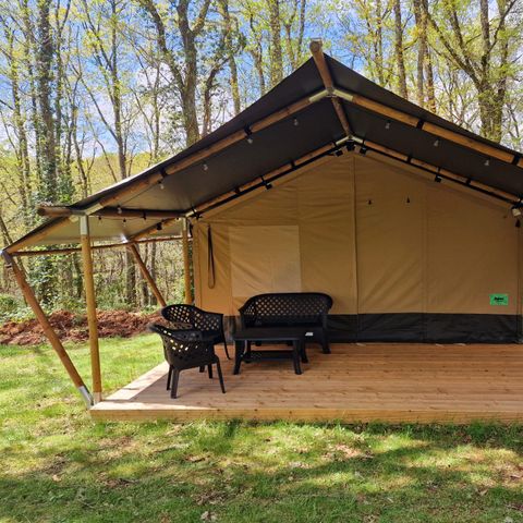 Safarizelt 6 Personen - einschließlich Toilette