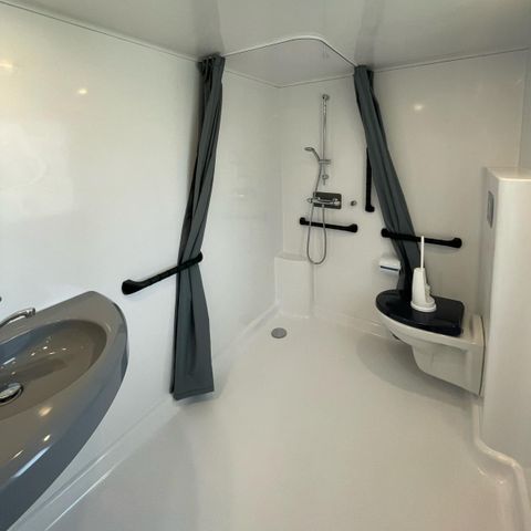 Mobilheim 4 Personen - ♿ Pflegegerechtes Cosy Cottage