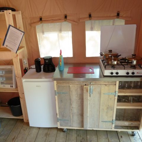 Safarizelt 6 Personen - Feld