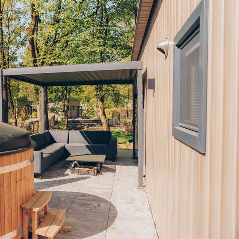 Lodge 5 personen - Loevestein Deluxe mit Whirlpool