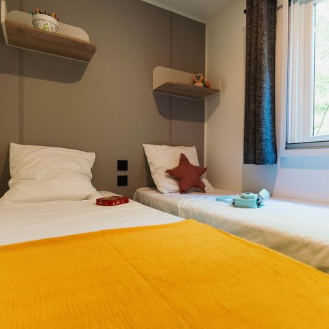 Mobilheim 6 Personen - Mobilheim Prestige Plus Meerblick - 3 Schlafzimmer - 32m²