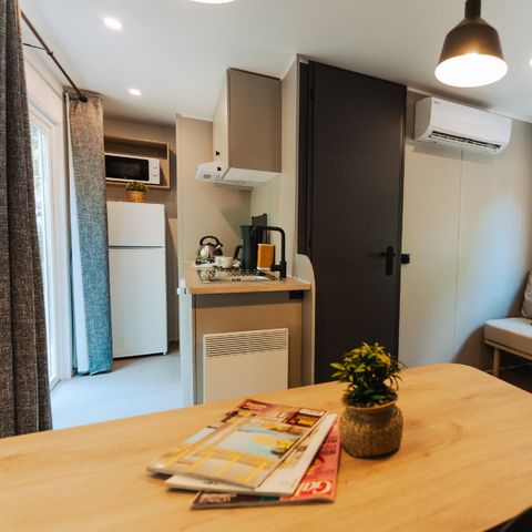 Mobilheim 6 Personen - Mobilheim Prestige Plus Meerblick - 3 Schlafzimmer - 32m²