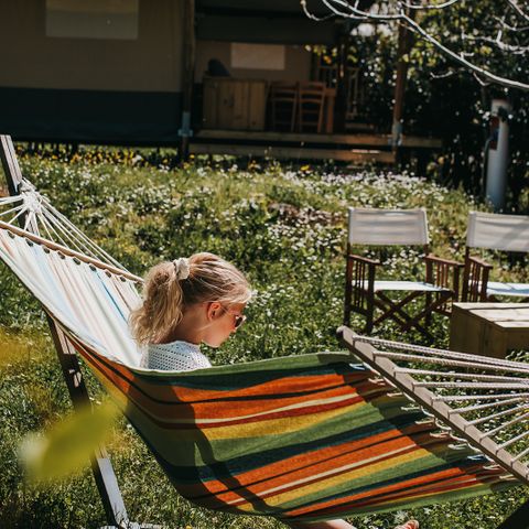 Safarizelt 6 Personen - Garten