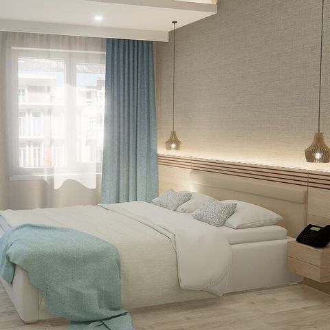 Zimmer 3 Personen - Doppelzimmer + Zusatzbett - 2 Erwachsene + 1 Kind (+12 Jahre)