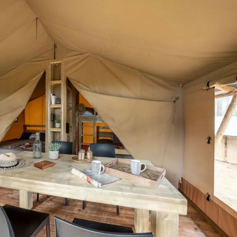 Zelt 5 Personen - Zelt Confort 2 Zimmer - ohne Sanitäranlagen
