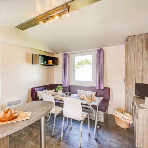 Mobilheim 4 Personen - STANDARD - 2 Schlafzimmer