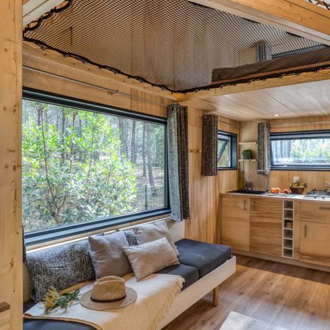 AUßERGEWÖHNLICHE UNTERKUNFT 4 Personen - Tiny house Komfort - 2 Zimmer