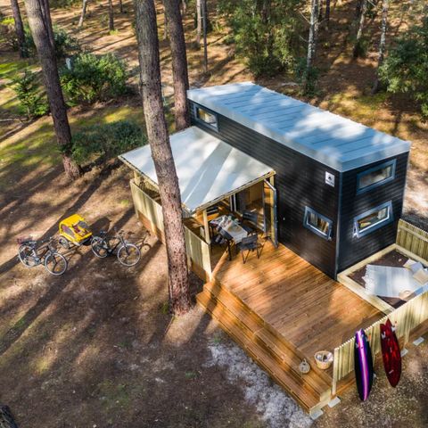 AUßERGEWÖHNLICHE UNTERKUNFT 4 Personen - Tiny house Komfort - 2 Zimmer