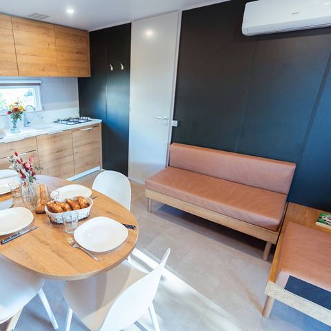 Mobilheim 4 Personen - Premium - 2 Schlafzimmer - Klimaanlage