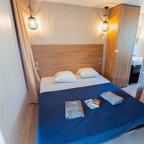 Mobilheim 4 Personen - Premium - 2 Schlafzimmer - Klimaanlage
