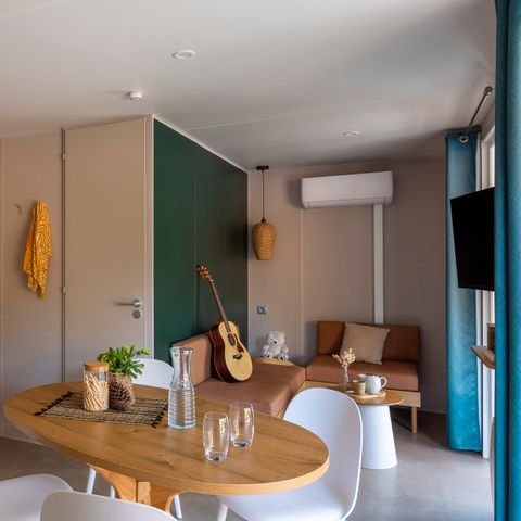 Mobilheim 4 Personen - Premium - 2 Schlafzimmer - Klimaanlage