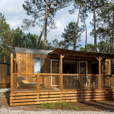 Mobilheim 4 Personen - Premium - 2 Schlafzimmer - Klimaanlage