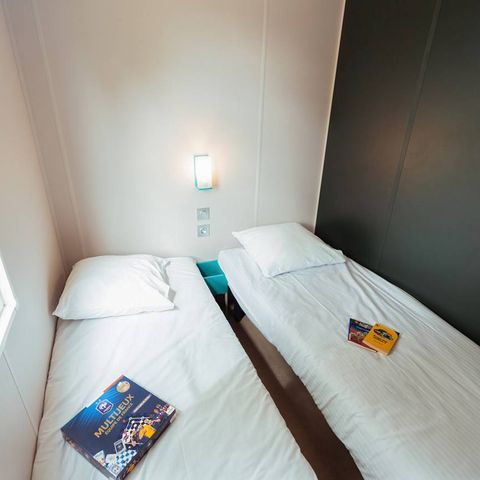 Mobilheim 6 Personen - Premium - 3 Schlafzimmer - Klimaanlage