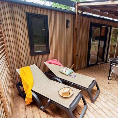 Mobilheim 6 Personen - Premium - 3 Schlafzimmer - Klimaanlage