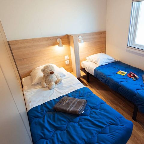 Mobilheim 4 personen - Exclusiv - 2 Schlafzimmer - 2 Badezimmer - Klim.