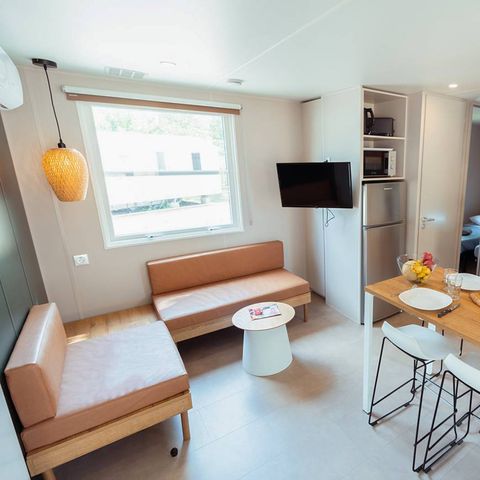 Mobilheim 6 personen - Exclusiv - 3 Schlafzimmer - 2 Badezimmer - Klim.