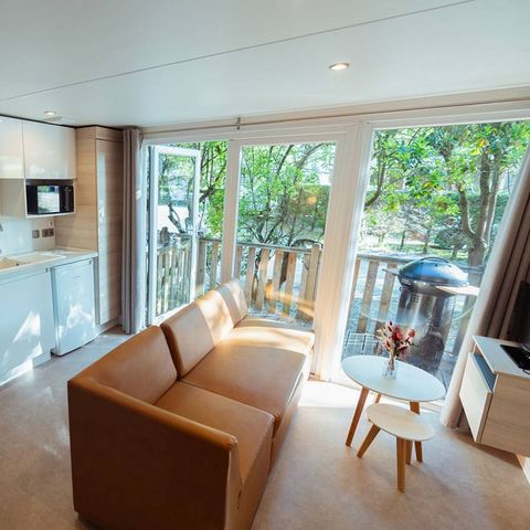 Mobilheim 8 personen - Exklusiv - 4 Schlafzimmer - 3 Badezimmer - Klima. 2 Module