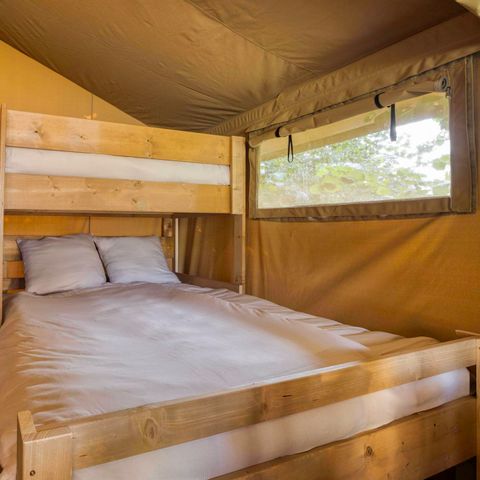 Safarizelt 5 Personen - Comet 27 Lodges - 5 Personen