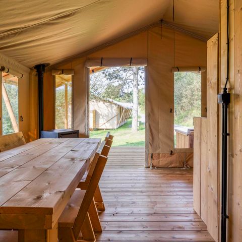 Safarizelt 5 Personen - Comet 27 Lodges - 5 Personen