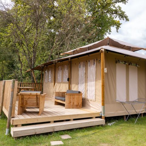 Safarizelt 5 Personen - Stardust 40 - 5 Personen