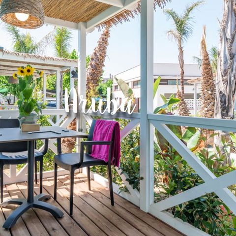 Bungalow 3 Personen - Bungalow Aruba bed and breakfast 3 pers.