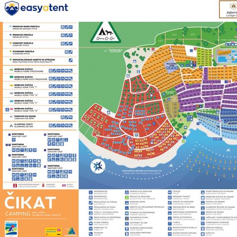 Safarizelt 5 Personen - Cikat - Safari-Zelt-Lodge (6P)
