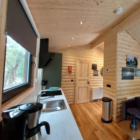 LODGE 2 Personen - Wellness Holz XL