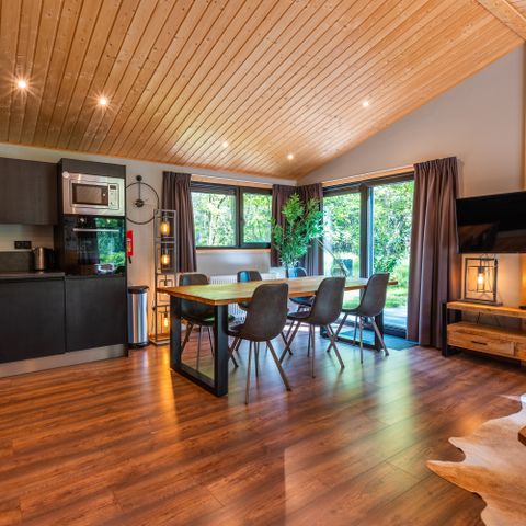 Chalet 6 personen - Esborg Hütte mit Whirlpool