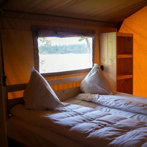 Safarizelt 6 Personen - einschließlich sanitärer Einrichtungen