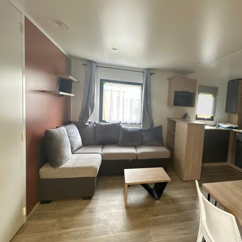 Mobilheim 4 Personen - Komfort + 2 Zimmer