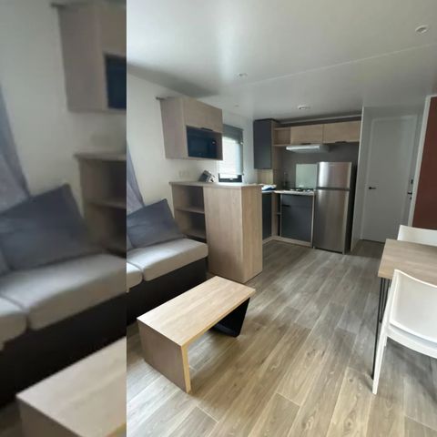 Mobilheim 4 Personen - Komfort + 2 Zimmer