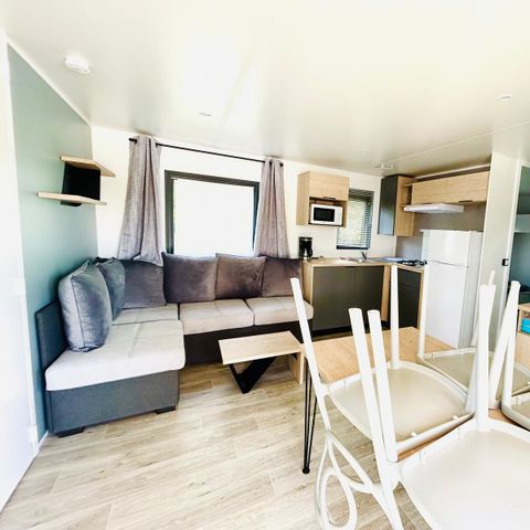 Mobilheim 6 Personen - Komfort + 3 Zimmer
